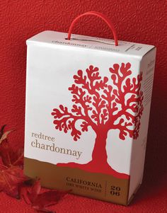 Redtree Wine Cecchetti Wine Company 3L Bag In Box California #packaging #boxed #wine