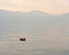 Notes : Tina Hillier - Editorial, Commercial, Fine Art & Portrait Photographer based in London #baggage #suitcase #loneliness #floating #photography #luggage #lake