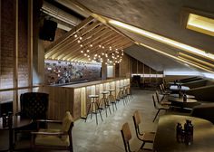 ATTIC bar by Inblum Architects, Minsk Belarus hotels and restaurants #interior
