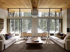 Wanken - Sugar Bowl Residence #interior #modern #interi #design #wood #architecture #residence