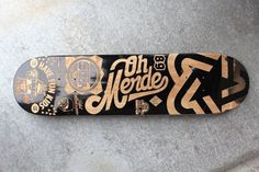 FFFFOUND! | ENGRAVED BOARDS FOR AGAINST THE GRAIN SHOW on the Behance Network #wood #skate #design