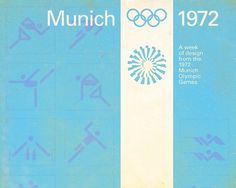 WANKEN - The Blog of Shelby White » A Week of the 1972 Munich Olympic Games #olympic #otl #1972 #aicher #games #munich