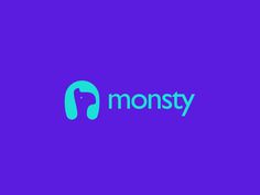 Monsty Logo Design #logo #design #identity #branding