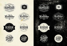 The Humidor Co. several Cigar companies on Behance by alexramonmas Studio