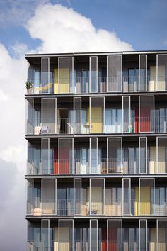 Signalhuset / NOBEL #color #denmark #architecture #copenhagen #fields #facades