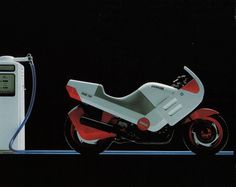 twowheels+ #yamaha #motorbike #retro #futuristic