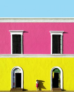 Colorful and Minimalist Urban Photography by Pascal Krumm