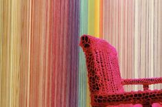 CJWHO ™ (The Rainbow Room by Pierre Le Riche The Rainbow...) #creative #installation #crafts #design #colors #art #rainbow