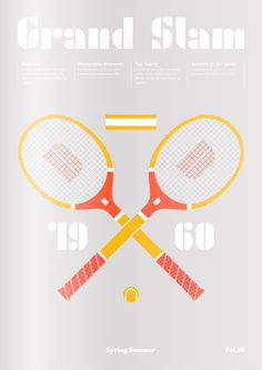 enso typeface on Behance #tennis #illustration #poster #layout #typography