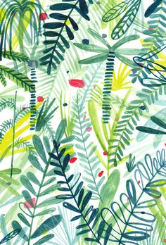 charlotte4 #illustration #pattern #plant