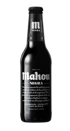 Mahou Negra on Behance #beer #mahou #negra #black