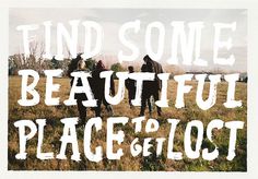 silklace:sweet adeline (by bosque™) #landscape #lettering #photography #typography