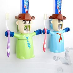 Warriors Toothpaste Dispenser & Holder #tech #flow #gadget #gift #ideas #cool