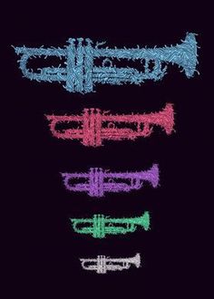 http://displate.com/barmalisirtb #music #illustration #art #trumpet