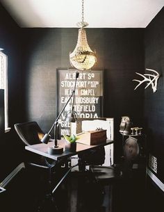 Home office, work space