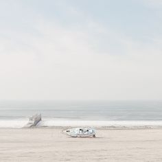 Beached Sailboat by David Behar