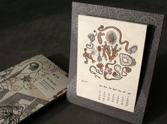 WANKEN - The Blog of Shelby White » Studio On Fire Letterpress Calendar Giveaway #calendar #letterpress #on #fire #studio