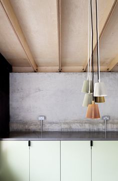 Plywood House by Simon Astridge. #concrete #plywood #simonastridge #minimal #cabinet