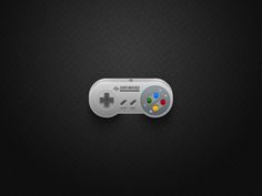 Dribbble - SNES Controller by Max Steenbergen #icon #controller #snes