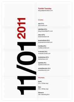 Tumblr Tuesday Poster #inspiration #creative #design #graphic #grid #system #poster #typography