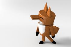 The little fox on the Behance Network #character