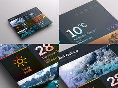 Weather Dashboard // Global Outlook UI/UX on Behance #flat #pattern #weather #map #ui #clean #dashboard #photoshop #app #gradient