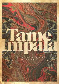 Tame Impala Gig poster