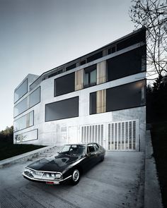 House #concrete #car #house