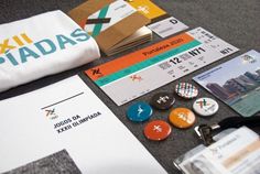 Design Fodder (Fortaleza 2020 brand collateral by Guilherme.) #olympic #collateral #branding #bid
