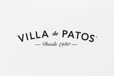 Villa de Patos - SAVVY #logo #identity
