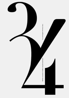 34 | Shiro to Kuro #lettering #design #graphic #numbers #type #typography