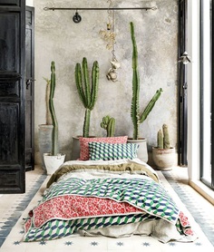 tufted coverlet organic materials bedroom