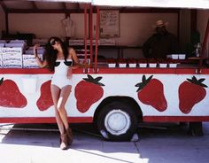Aaron Feaver Fruits #photo #swimsuit #strawberries