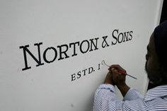 Norton & Sons | Moving Brands - a global branding company #design #graphic #branding