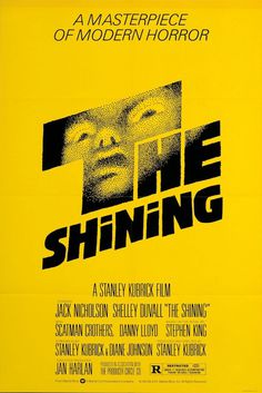 saul bass rejected design for stanley kubrick's 'the shining' #poster #stipple #saulbass #kubrick #poster