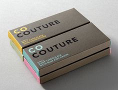 Co Couture Chocolate Packaging #co