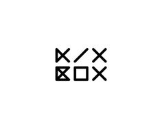 KIXBOX logo #logotype #font #lettering #shop #kixbox #logo #store #wear #type
