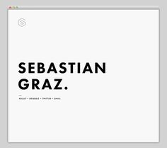 Sebastian Graz #website #layout #design #web