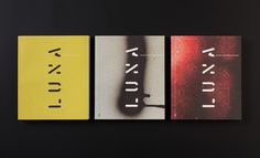 Magazine of new Latvian literature "LUNA" on Behance