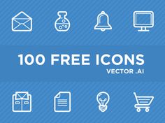 100 Free Vector Icons AI