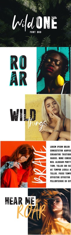 Wild One – A Wild Font Duo