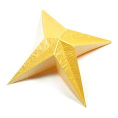 How to make a four-pointed easy embossed origami star (http://www.origami-make.org/howto-origami-star.php)