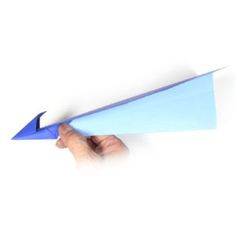 How to make a traditional squid paper airplane (http://www.origami-make.org/howto-paper-airplane.php)