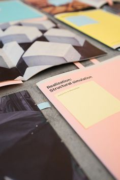STIK Pavilion Exhibition on Behance #color #identity #typography