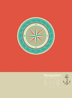 navigation — poster - Astronaut #anchor #compass #navigation