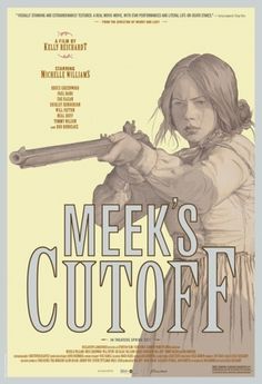 'Meek's Cutoff' poster #illustration #vintage #poster #meeks #cutoff #pastel