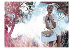 Fendi Spring 2010 Campaign | Anja Rubik by Karl Lagerfeld #fashion #photography #direction #art