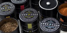 Just Cook Foods #logo #identity #typography