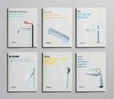 LS Graphic Design make taps sexy with their brochures for Mamoli #graphic design