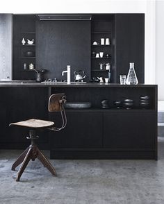 If on a winter's morning #interior #modern #chair #design #kitchen